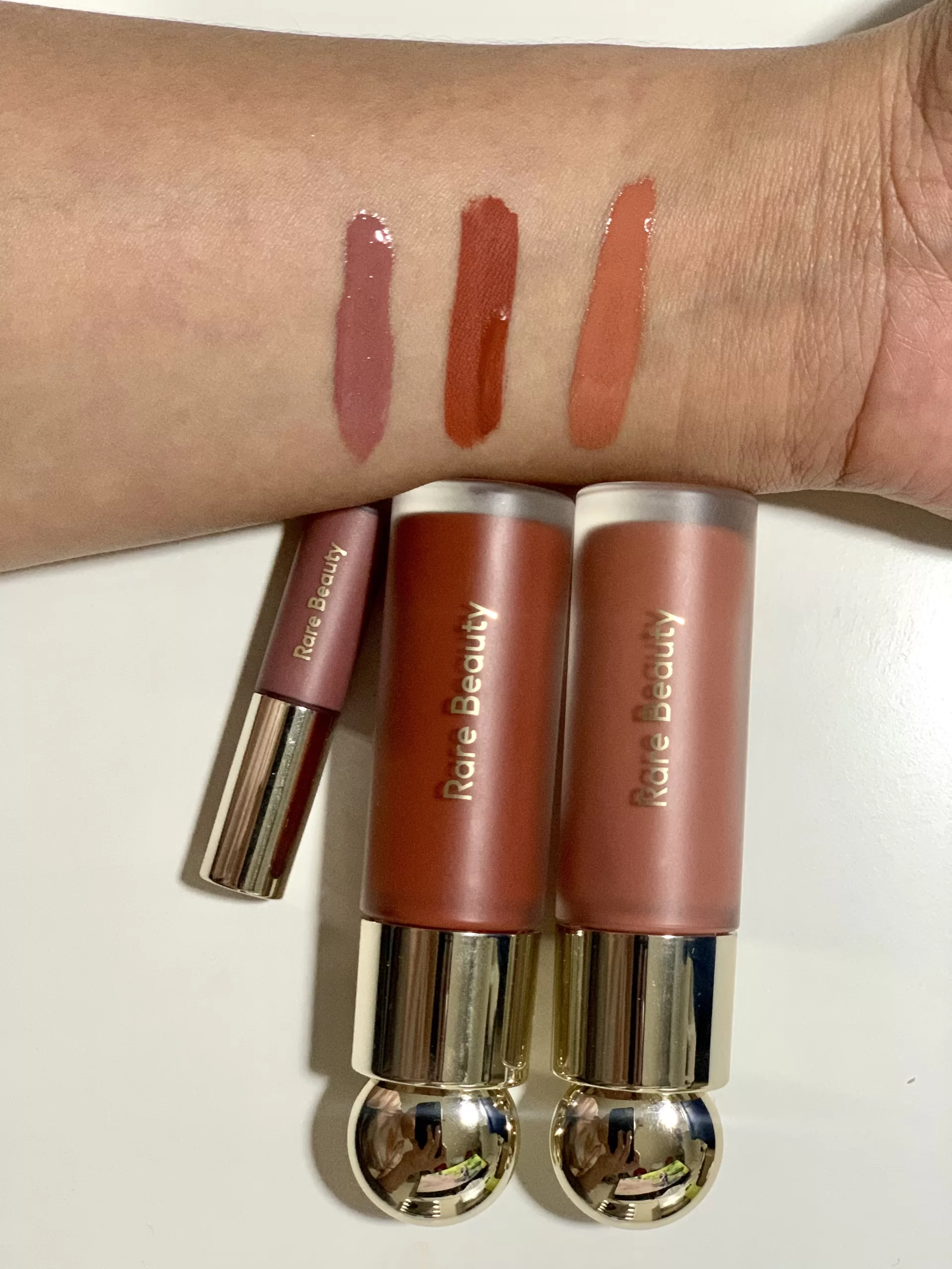 Rare Beauty Soft Pinch Liquid Blushes Swatches