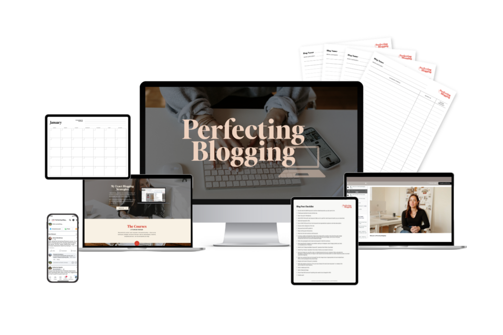 perfecting blogging offerings