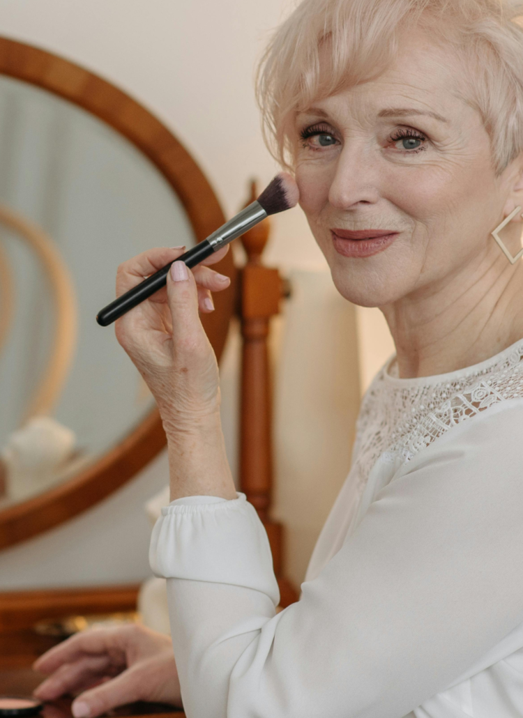 wedding day makeup for mother of the bride